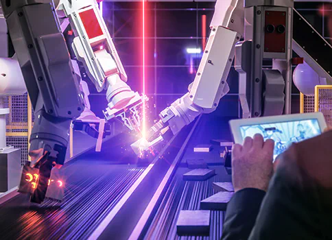 All asphericon's processes are digitised and controlled with in house software for reliable, flexible, precision manufacturing